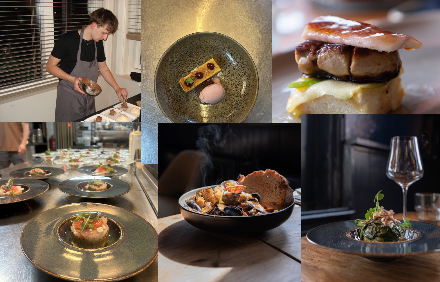 Culinary work by Calvin